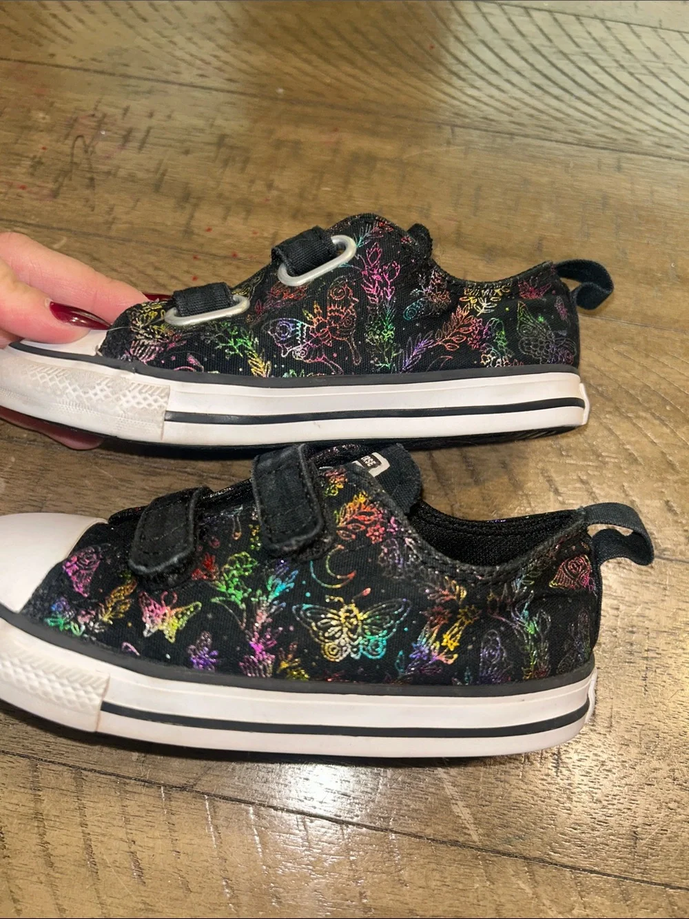 Converse All-Star sneakers size 10 toddler. Chuck Taylor’s